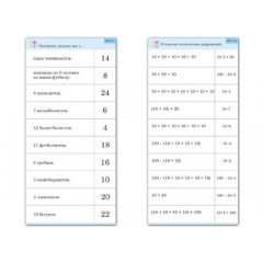 Комплект карточек "Обучающий калейдоскоп. Умножение на 3, 4 и 6" 10 шт.