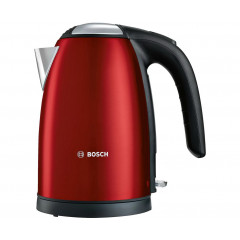 Чайник электрический Bosch TWK7804 1.7л. 2200Вт красный (корпус: металл)