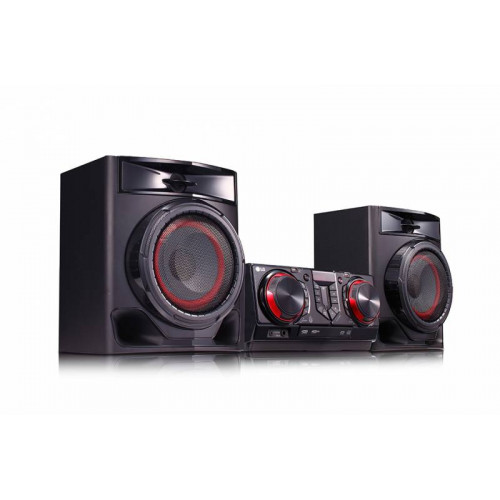 Минисистема LG CJ44 черный 480Вт CD CDRW FM USB BT