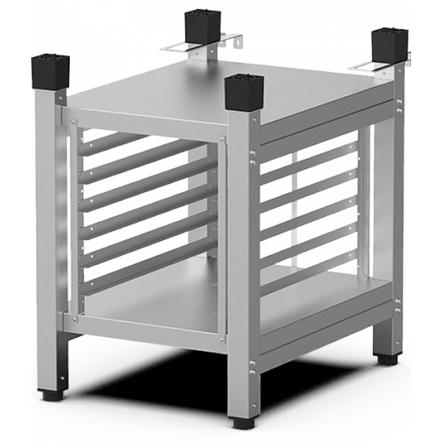 Подставка UNOX XWCRC-0613-H под пароконвектомат XECC-0513-EPRM (518х779х744мм, 6 уровней GN-1/1, вся нерж.)