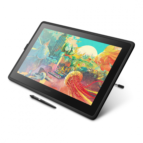 Графический планшет Wacom Cintiq 22 LED HDMI черный