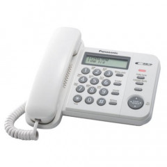 Panasonic KX-TS2356RUW (белый) {АОН,Caller ID,ЖКД,блокировка набора,выключение микрофона}