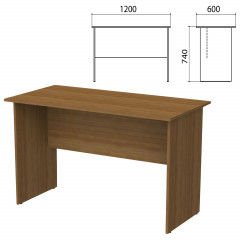 Стол письменный "Бюджет", 1200х600х740 мм, орех французский, 402660-190