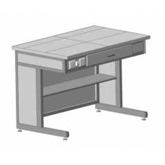 Стол демонстрационный 1212х750х900, монолитный пластик (LABGRADE) лайт