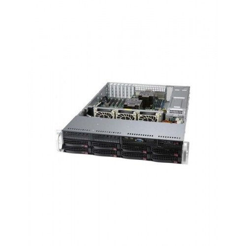 Supermicro SYS-6029P-TR, 2U/2xLGA3647/iC621/16xDDR4/8x3.5 SATA3/IPMI/VGA/2xGb/1000W 1+1