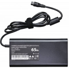 Блок питания Ippon SD65U автоматический 65W 15V-19.5V 11-connectors 3.5A 1xUSB 2.1A от бытовой электросети LСD индикатор