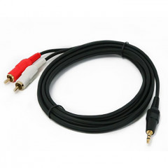 Кабель аудио 1xMini Jack - 2xRCA PROCAST Cable s-MJ/2RCA.2