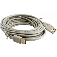 Кабель-удлинитель USB A(m) USB A(f) 5м