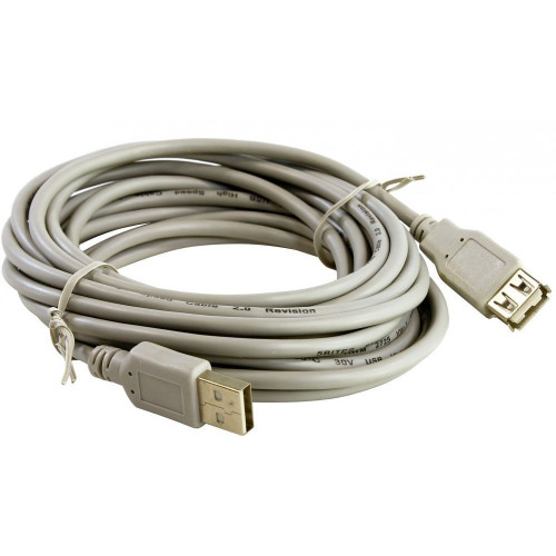 Кабель-удлинитель USB A(m) USB A(f) 5м