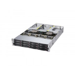 Платформа SuperMicro SSG-6029P-E1CR12L x12 LSI3008 10G 2P 2x1200W