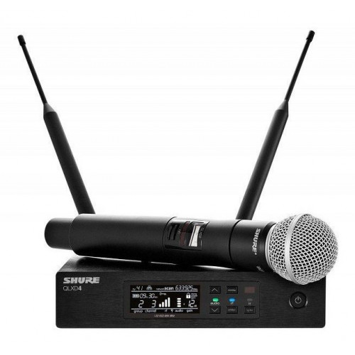 Радиосистема вокальная SHURE QLXD24E/SM58 G51