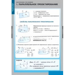 Таблицы демонстрационные "Многогранники"