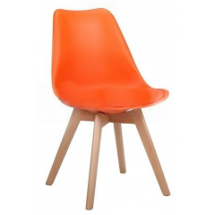 Стул Eames W, оранжевый