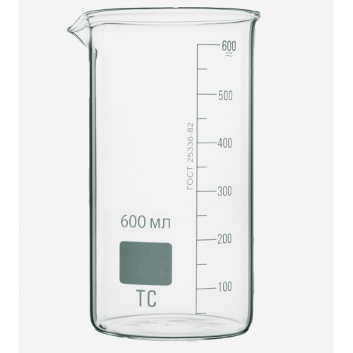 Стакан лабораторный В-1-600 ТС, с делением