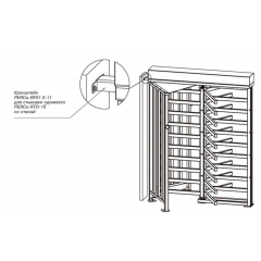 Ограждение полноростовое PERCo-RF01 0-11