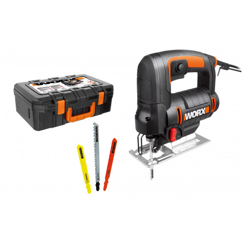 Лобзик электрический WORX WX478.1, 20 мм, 650 Вт, 1000-3100 ход/мин