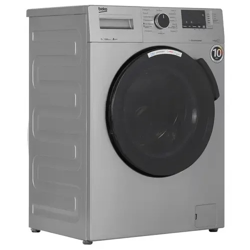 Стиральная машина Beko WSPE7H616S класс: A+++ загр.фронтальная макс.:7.5кг серебристый