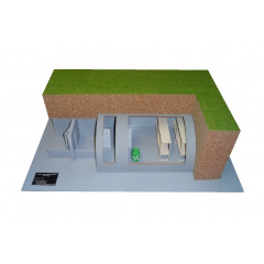 Комплект макетов защитных сооружений гражданской обороны