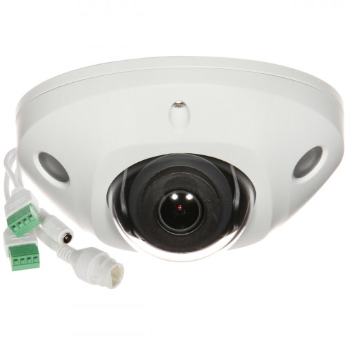 Видеокамера IP Hikvision DS-2CD2563G0-IWS 4-4мм цветная корп.:белый