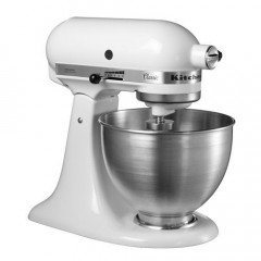 Миксер планетарный Kitchen Aid 5K45SSEWH (360х220х440 мм, 10 скор., 4,28л, 0,25кВт, 220В)