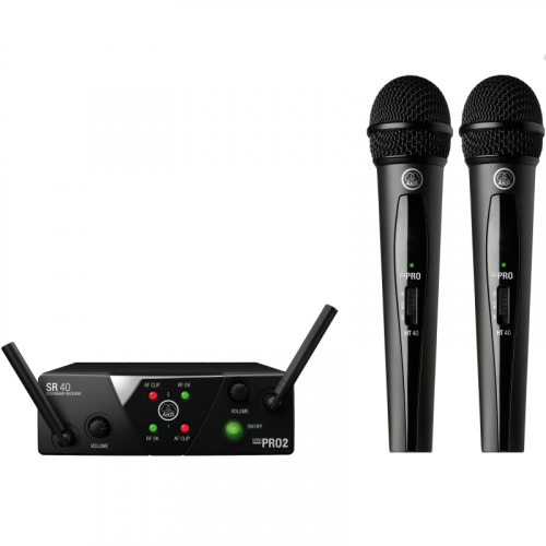 Радиосистема вокальная AKG WMS40 Mini2 Vocal Set US25BD