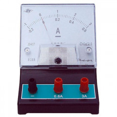Амперметр лабораторный. Измерительный диапазон: 0,6А и 3А