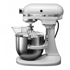 Миксер планетарный KitchenAid 5KPM5EWH (350х275х420мм, 4,8л,0,315кВт, 220В)