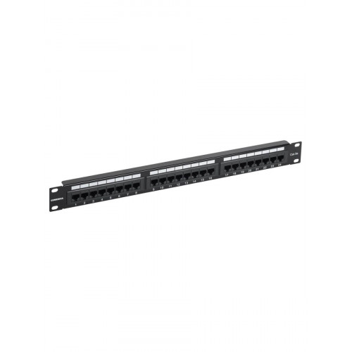 Патч-панель ITK PP24-1UC5EU-K05-G 19" 1U 24xRJ45 кат.5e UTP