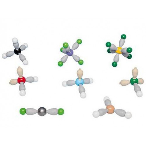 Формы молекул, набор из 8 моделей Molyorbital™