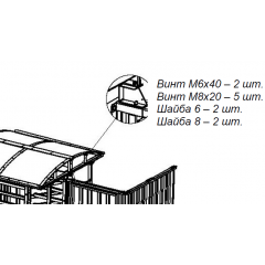 Ограждение полноростовое PERCo-RF01 0-09