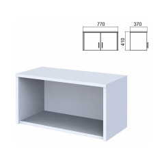 Шкаф-антресоль "Арго", 770х370х410 мм, серый