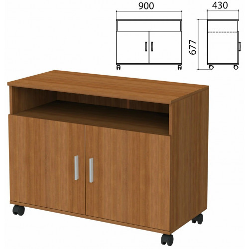 Тумба для оргтехники, 900х430х620 мм, 2 двери
