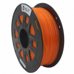 PLA пластик 1,75 SolidFilament прозрачный оранжевый 1 кг