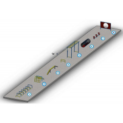 Полоса препятствий для школы №2