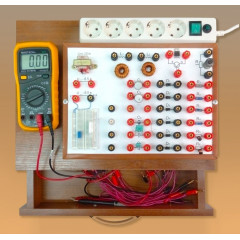 Стенд для изучения основных законов электричества и электротехники