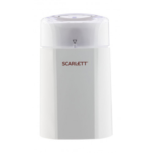 Кофемолка Scarlett SC-CG44506 160Вт сист.помол.:ротац.нож вместим.:60гр белый