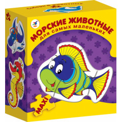 Игра настольная "Морские животные"