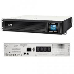 Источник бесперебойного питания APC Smart-UPS C SMC1000I-2URS 600Вт 1000ВА серый