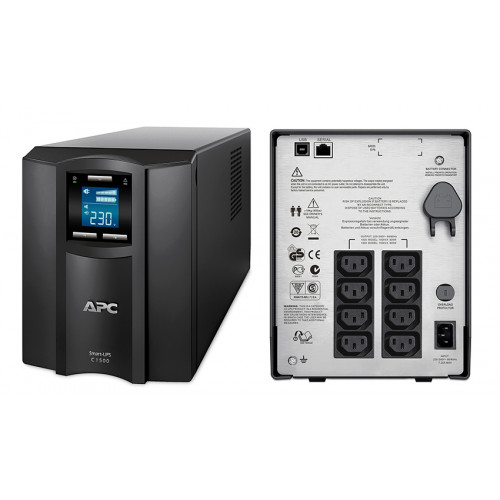 Источник бесперебойного питания APC Smart-UPS C SMC1500I 900Вт 1500ВА черный