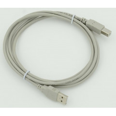 Кабель 218998 USB A(m) USB B(m) 1.8м серый (упак.:1шт)