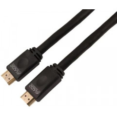 Кабель аудио-видео LAZSO WH-111 HDMI (m)/HDMI (m) 15м. Позолоченные контакты черный (WH-111(15M))