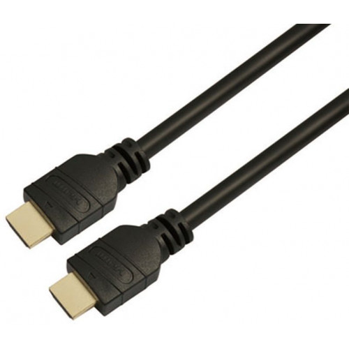 Кабель аудио-видео LAZSO WH-111 HDMI (m)/HDMI (m) 1м. Позолоченные контакты черный (WH-111(1M))