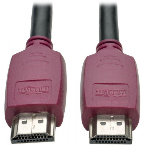 Кабель аудио-видео Tripplite HDMI (m)/HDMI (m) 0.9м. Позолоченные контакты черный (P569-003-CERT)