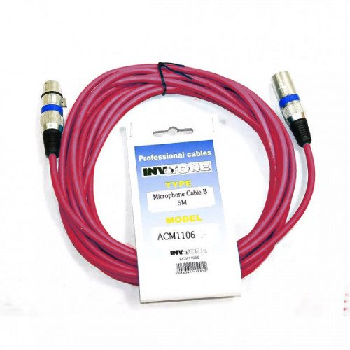 Кабели микрофонные XLR-XLR INVOTONE ACM1106/R