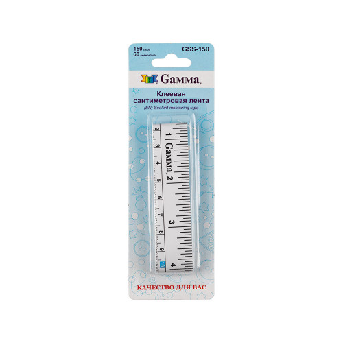 Клеевая сантиметровая лента Gamma GSS-150 2 см 150 см