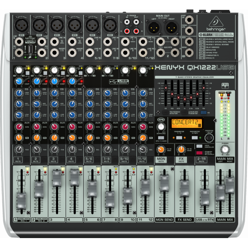 Микшерный пульт BEHRINGER QX1222USB