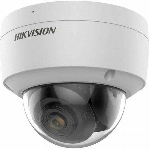 Видеокамера IP Hikvision DS-2CD2123G0-IU 4-4мм цветная корп.:белый