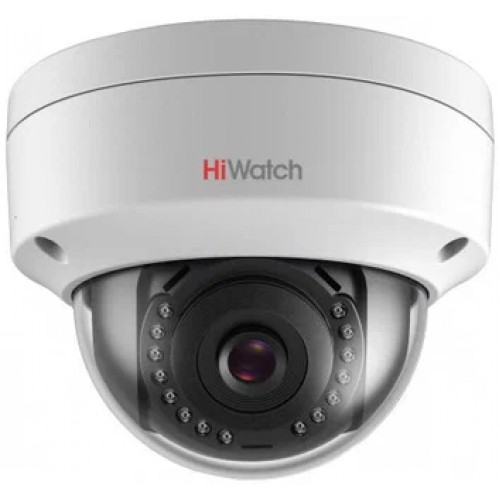 Видеокамера IP Hikvision HiWatch DS-I252 6-6мм цветная корп.:белый